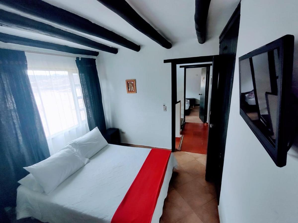 Hostal Balcon De Anita Rancho Tranquera Villa de Leyva Bagian luar foto