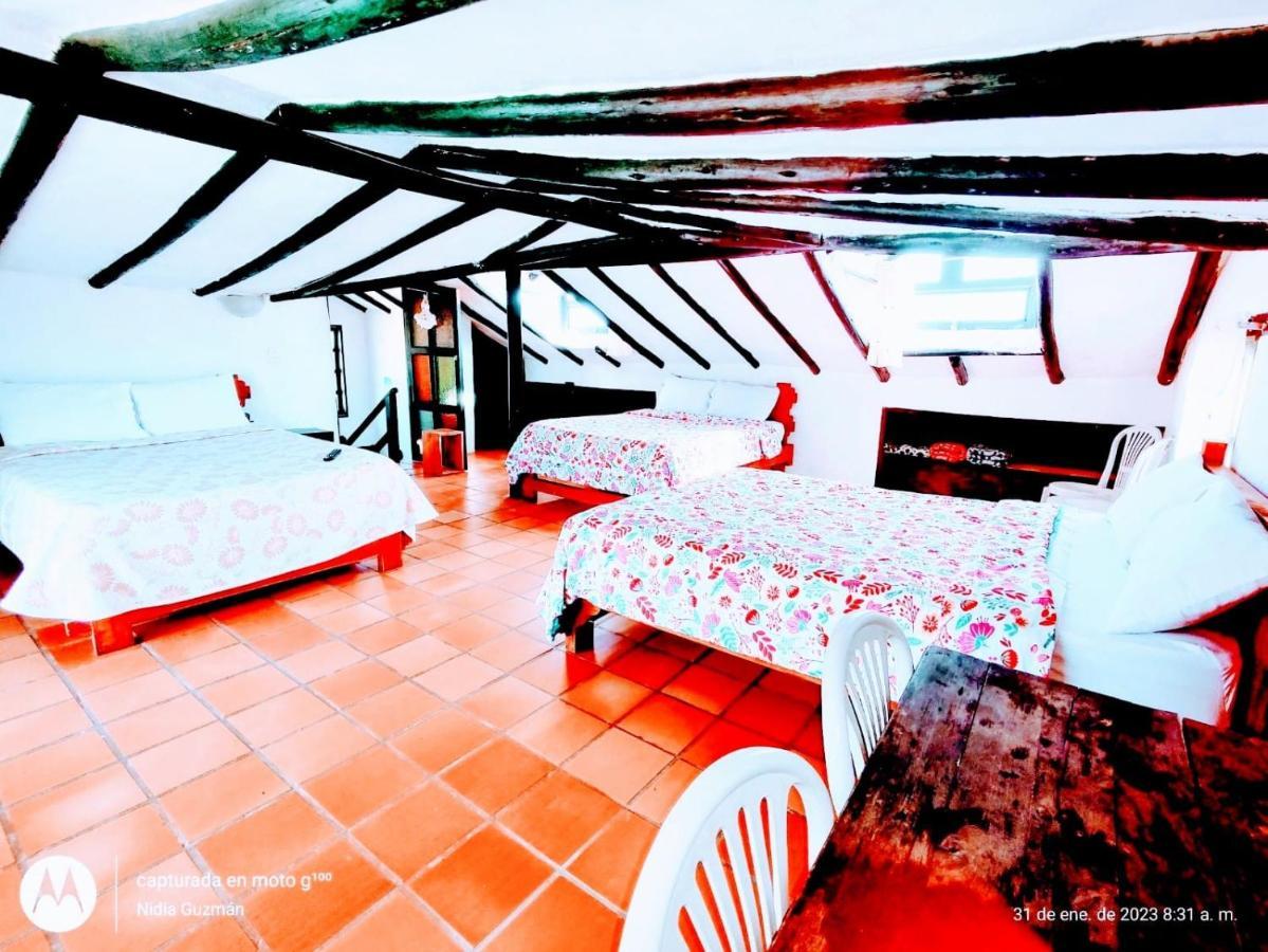 Hostal Balcon De Anita Rancho Tranquera Villa de Leyva Bagian luar foto