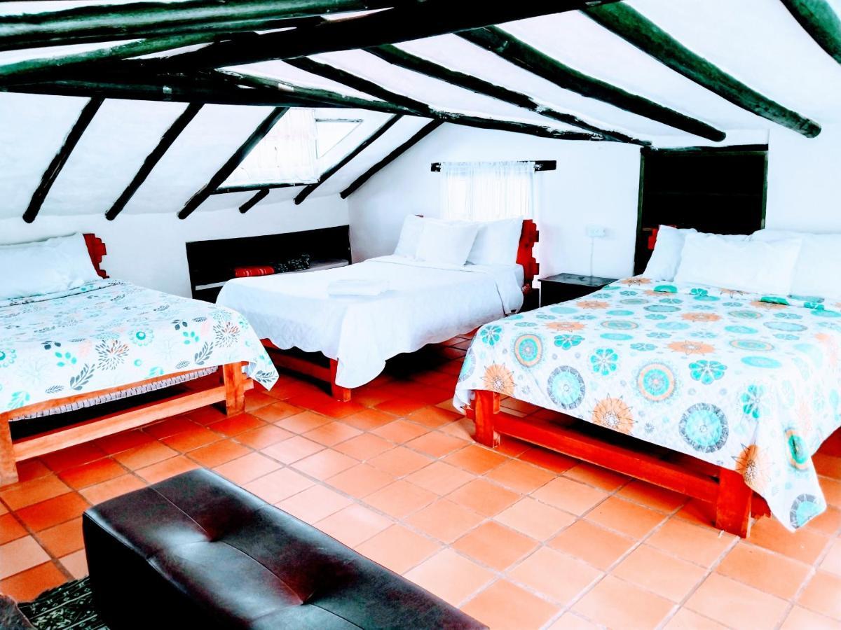 Hostal Balcon De Anita Rancho Tranquera Villa de Leyva Bagian luar foto