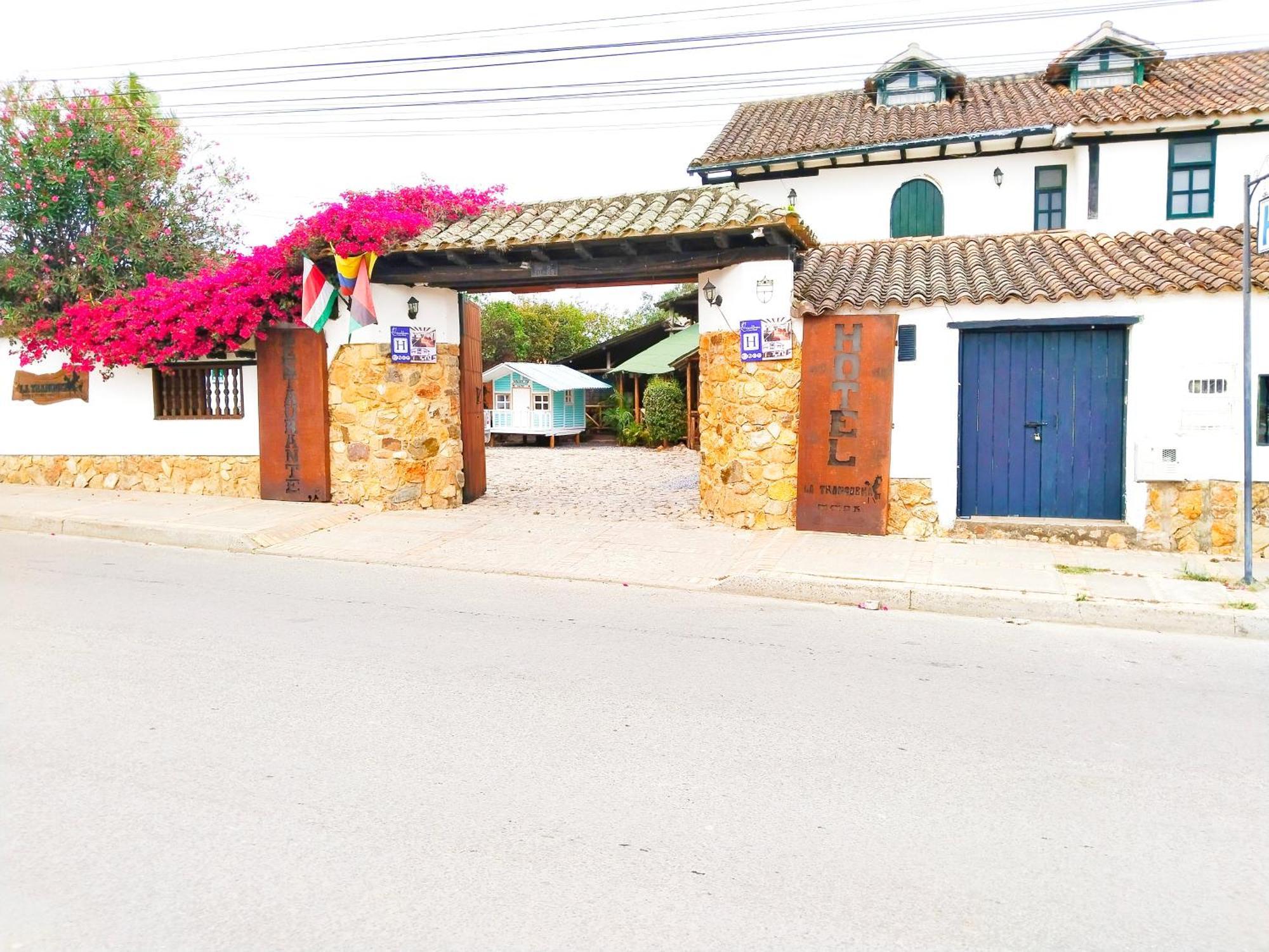 Hostal Balcon De Anita Rancho Tranquera Villa de Leyva Bagian luar foto