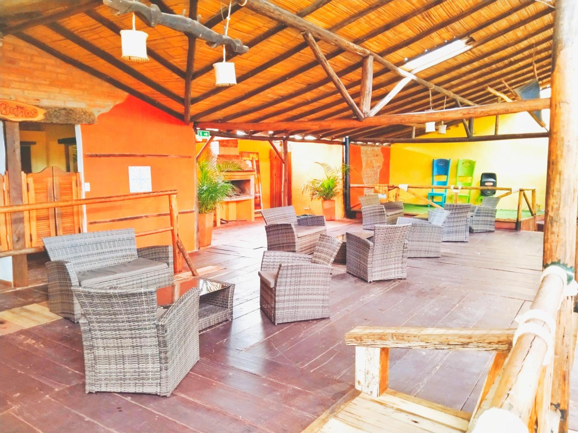 Hostal Balcon De Anita Rancho Tranquera Villa de Leyva Bagian luar foto