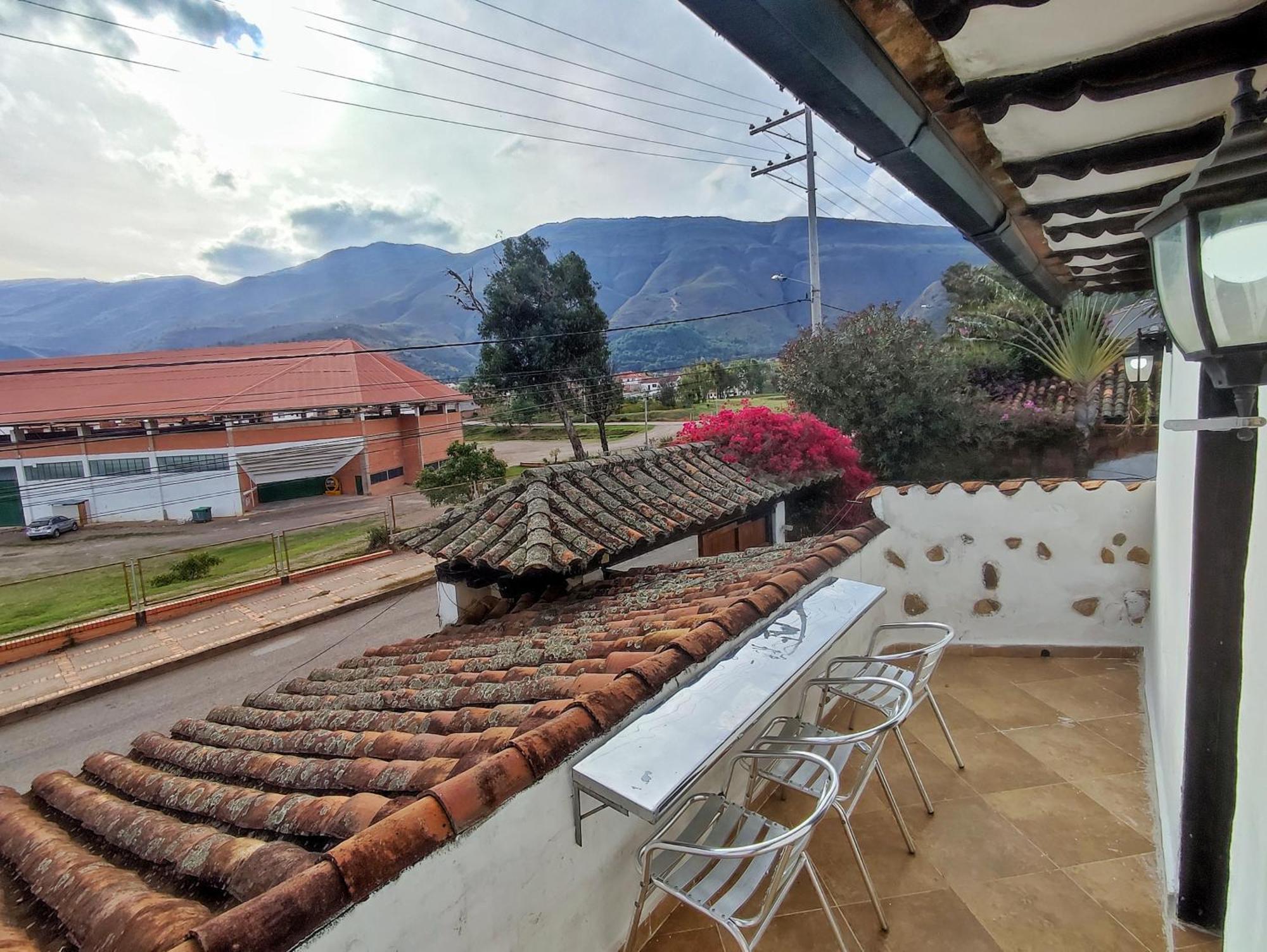 Hostal Balcon De Anita Rancho Tranquera Villa de Leyva Bagian luar foto