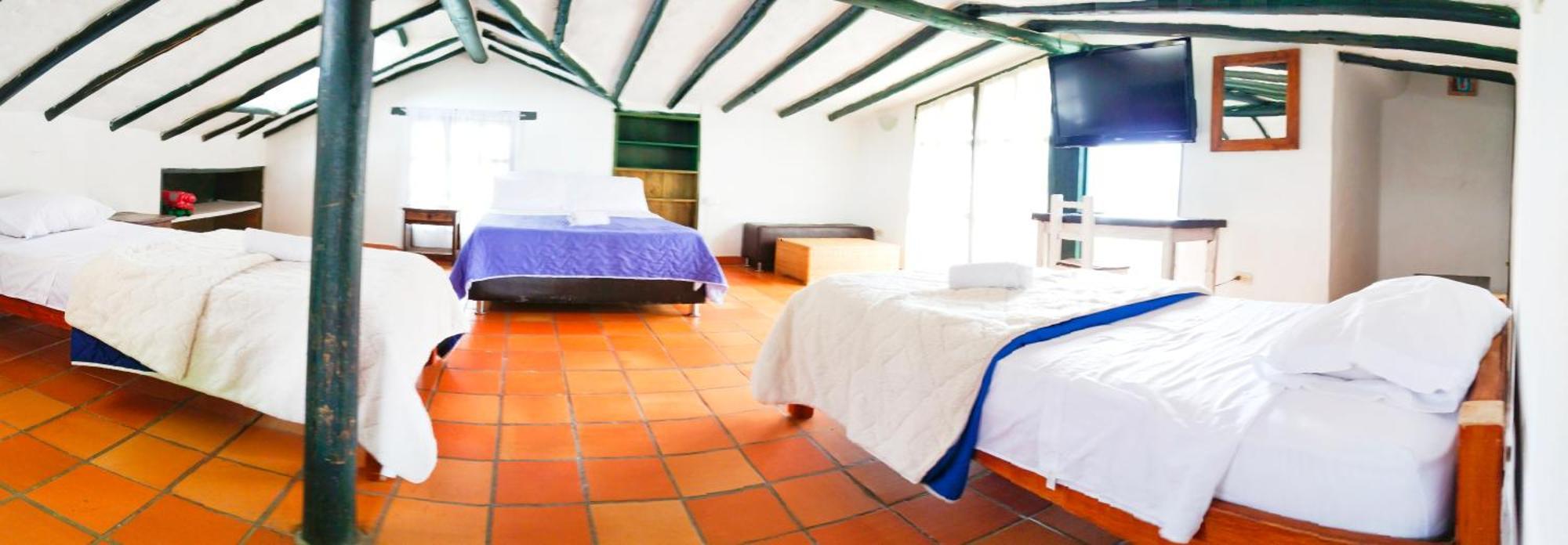 Hostal Balcon De Anita Rancho Tranquera Villa de Leyva Bagian luar foto