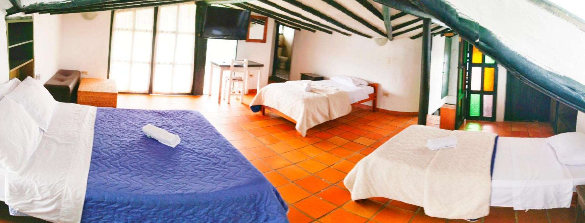 Hostal Balcon De Anita Rancho Tranquera Villa de Leyva Bagian luar foto