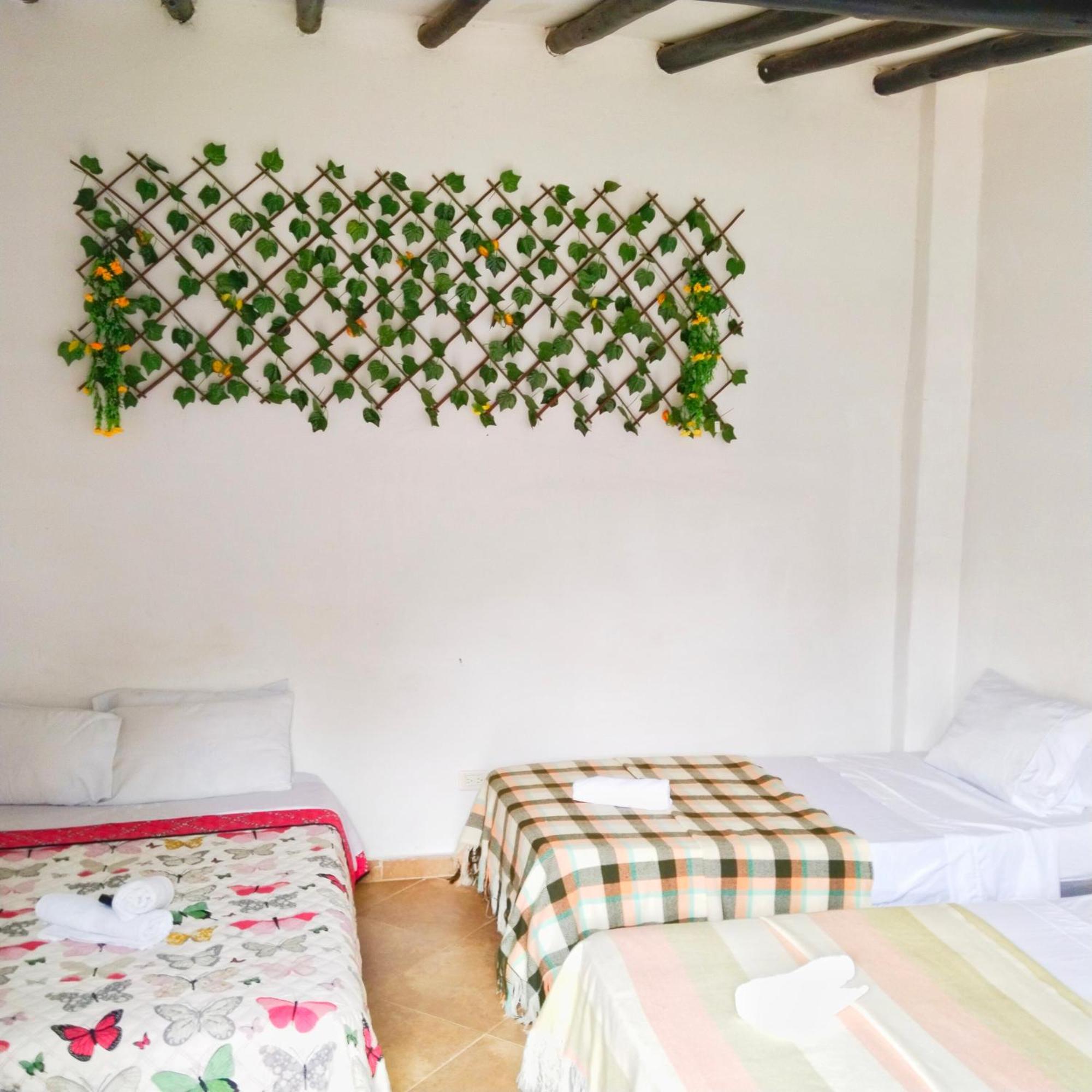 Hostal Balcon De Anita Rancho Tranquera Villa de Leyva Bagian luar foto